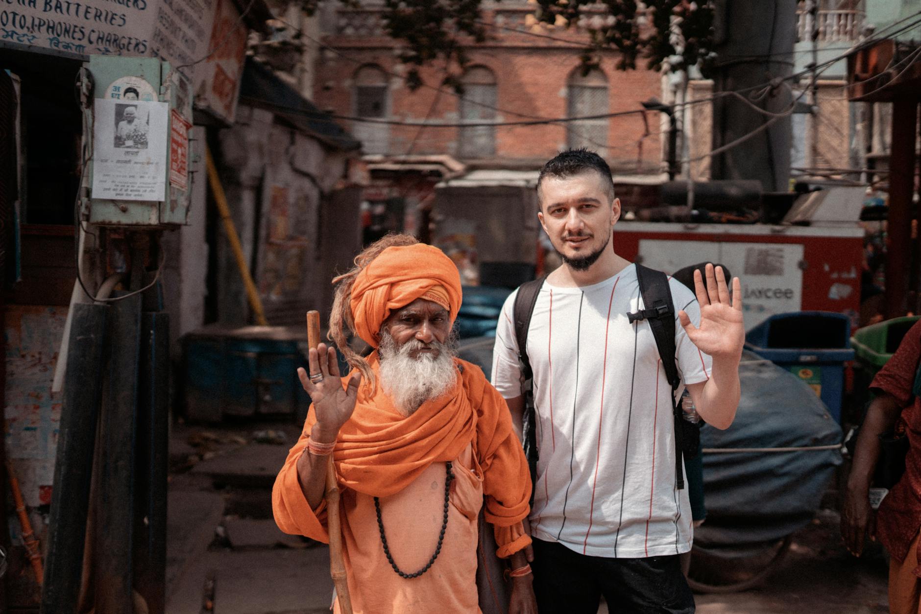 a hindu sadhu and a 69864a9740045